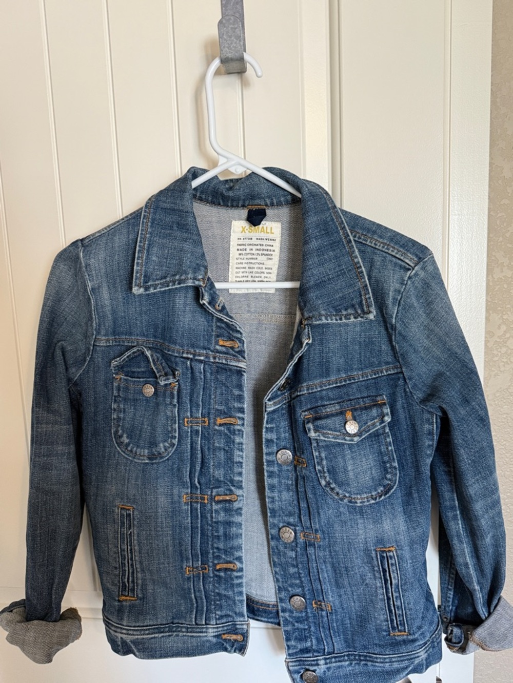 J. Crew Classic Blue Denim Jacket